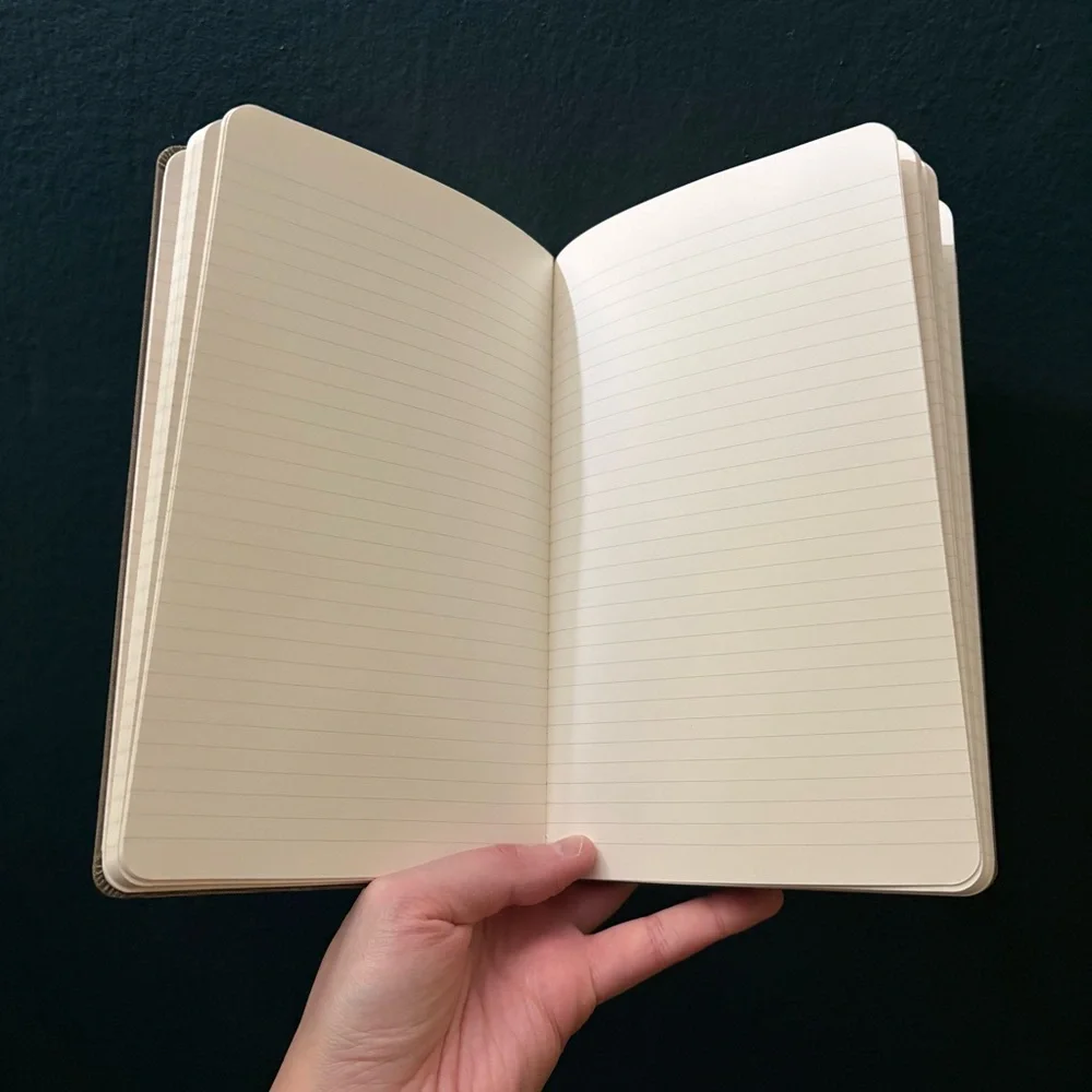Moleskine “Year of the Snake” Green Snake and Rose Lined Notebook